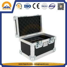 Boîtier de rangement en aluminium pour instruments de musique avec mousse personnalisée à l&#39;intérieur (HF-5102)